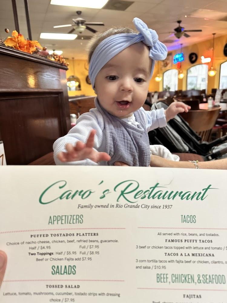 Caro's Mexican Restaurant Menu image 4