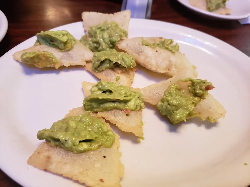 Puffy Tostadas with Guacamole